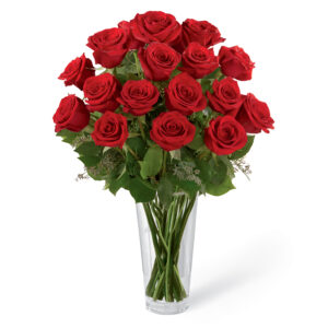 Florero 18 Rosas