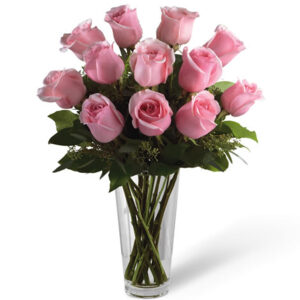 Florero 12 Rosas