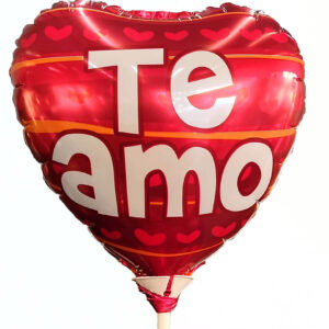 Globo metalizado Te Amo